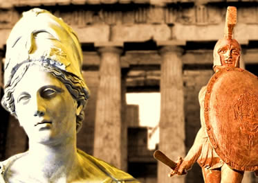 As características de Esparta e Atenas assinalam a diversidade cultural do mundo grego